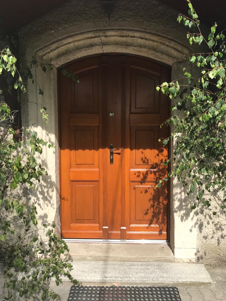 Nowe drzwi w kościele filialnym