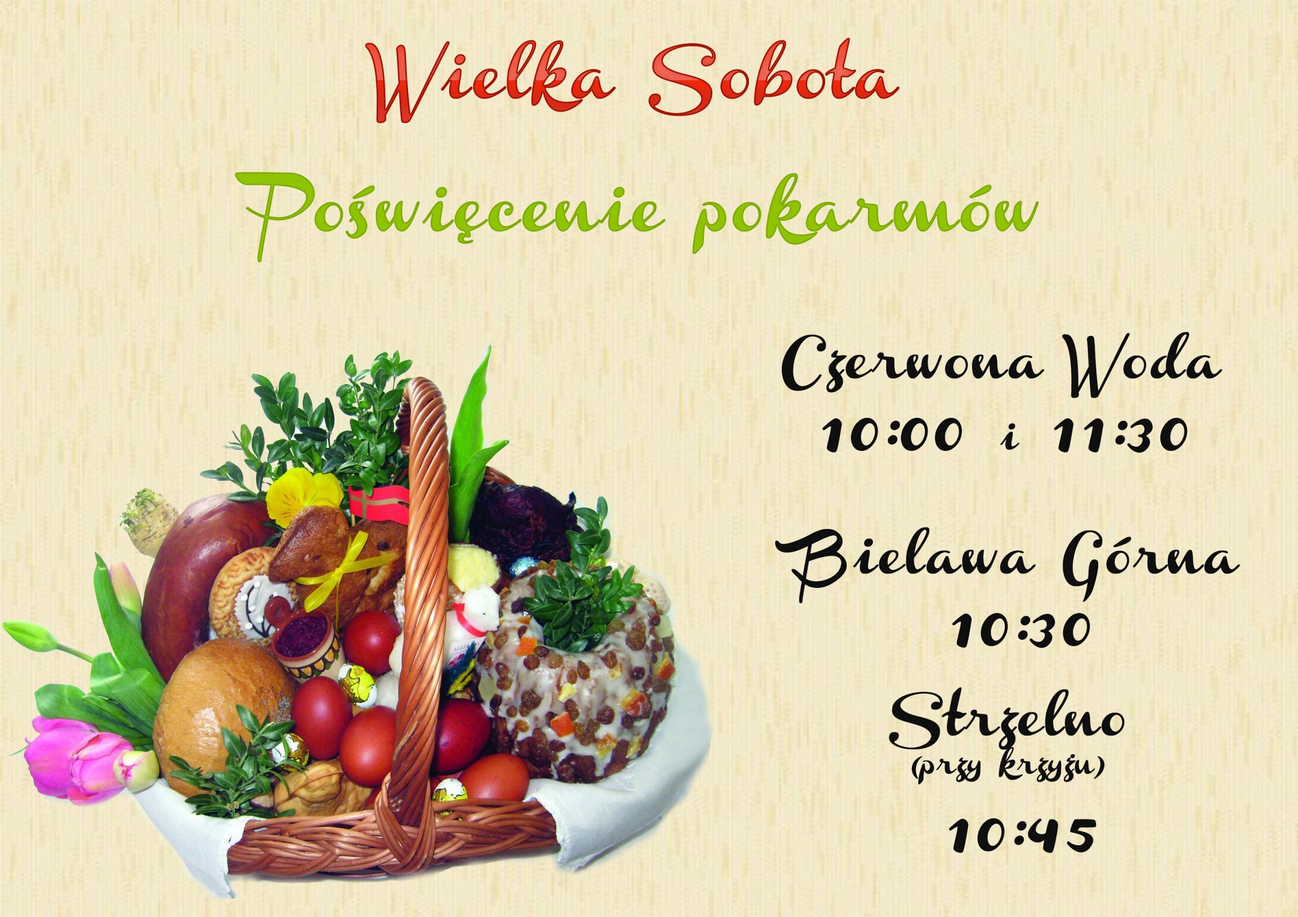 Poświęcenie pokarmów